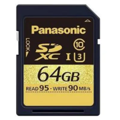 پاناسونیک SDXC با ظرفیت 64 گیگابایت مدل RP-SDUD64GAK کلاس 10