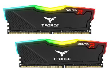 عکس تیم گروپ T-FORCE DELTA RGB ظرفیت 16 گیگابایت (2x8) از نوع DDR4-3600