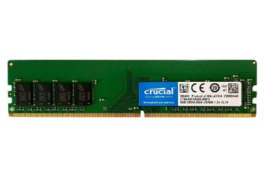 مقایسه کروشیال CT8G4DFS8266 ظرفیت 8 گیگابایت از نوع DDR4-2666 با گیل EVO Potenza ظرفیت 32 گیگابایت از نوع DDR4-3200 CL16