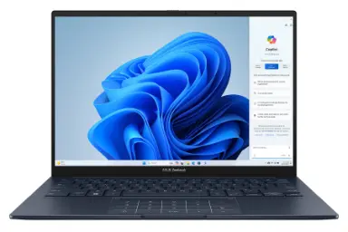 مقایسه Zenbook 14 OLED UX3405MA ایسوس Core Ultra 7 155H Arc 32GB 1TB با سرفیس پرو 8 مایکروسافت Core i5-1135G7 Intel Iris Xe 8GB 128GB