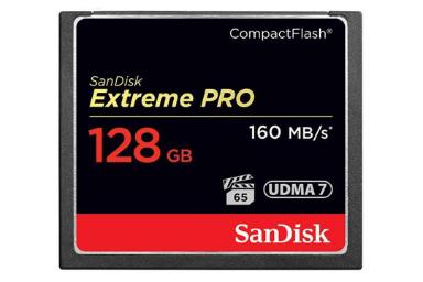 مقایسه سن دیسک CF با ظرفیت 128 گیگابایت مدل Extreme Pro کلاس 10 با سن دیسک microSDXC با ظرفیت 256 گیگابایت مدل Ultra A1 کلاس 10