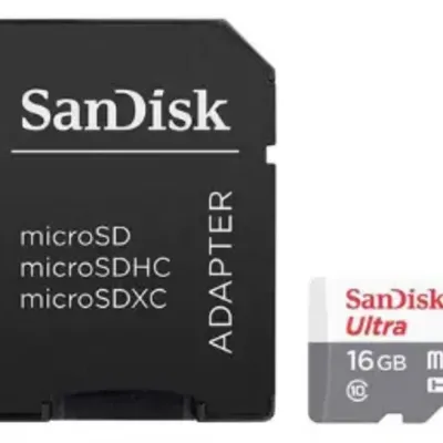 سن دیسک SDHC با ظرفیت 16 گیگابایت مدل Ultra کلاس 10
