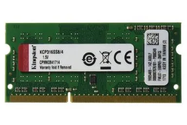مقایسه جی اسکیل Ripjaws V ظرفیت 32 گیگابایت از نوع DDR4-3200 با کینگستون ValueRAM KCP316SS8/4 ظرفیت 4 گیگابایت از نوع DDR3-1600