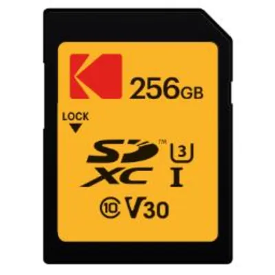 کداک microSDXC با ظرفیت 256 گیگابایت مدل V30 A1 کلاس 10