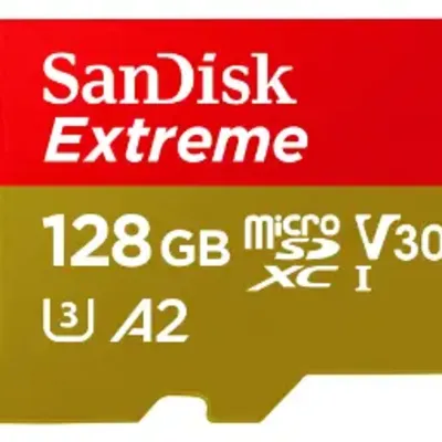 سن دیسک microSDXC با ظرفیت 128 گیگابایت مدل Extreme A2 کلاس 10