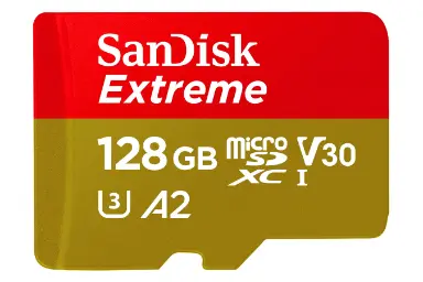 مقایسه سن دیسک microSDXC با ظرفیت 128 گیگابایت مدل Extreme A2 کلاس 10 با سن دیسک SDXC با ظرفیت 256 گیگابایت Extreme Pro V30 کلاس 10