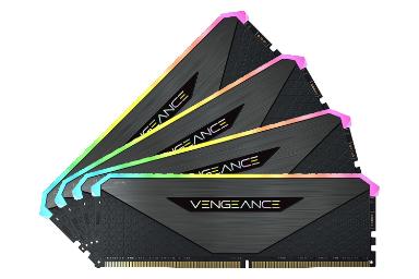 عکس کورسیر VENGEANCE RGB RT ظرفیت 64 گیگابایت (4x16) از نوع DDR4-3600