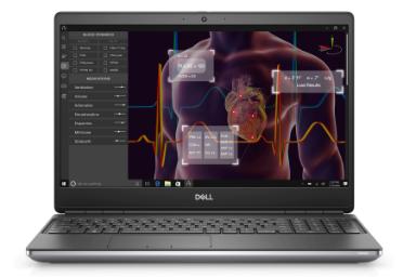 عکس Precision 7550 دل Core i9-10885H RTX 5000 64GB 1TB