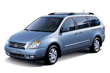 مقایسه کیا کارنیوال مدل 2006 با پژو 405 GLX