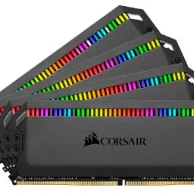 کورسیر DOMINATOR PLATINUM RGB ظرفیت 64 گیگابایت (4x16) از نوع DDR4-3466