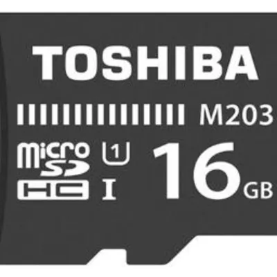 توشیبا microSDHC با ظرفیت 16 گیگابایت مدل M203 کلاس 10