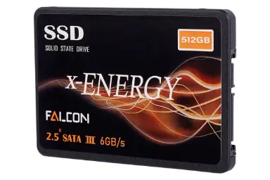 عکس ایکس انرژی FALCON SATA 2.5 Inch ظرفیت 512 گیگابایت