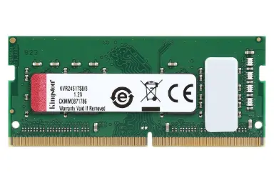 عکس کینگستون ValueRAM KVR24S17S8/8 ظرفیت 8 گیگابایت از نوع DDR4-2400