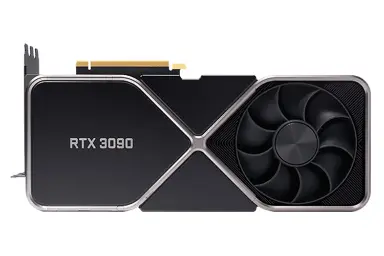 مقایسه انویدیا جی فورس RTX 2080 با انویدیا جی فورس RTX 3090