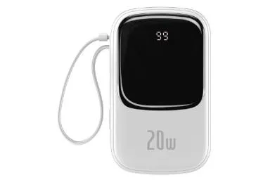 مقایسه ای دیتا P20000QCD با ظرفیت 20000 میلی‌آمپر ساعت با باسئوس Qpow Display PPQD با ظرفیت 20000 میلی‌آمپر ساعت