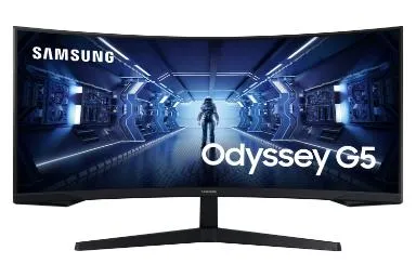 عکس سامسونگ 34 اینچ مدل Odyssey G5 C34G55T