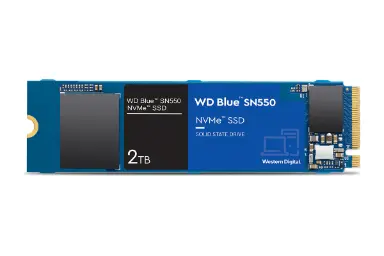 عکس وسترن دیجیتال Blue SN550 NVMe M.2 ظرفیت 2 ترابایت