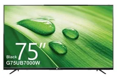ام جی اس UB7100W مدل 75 اینچ