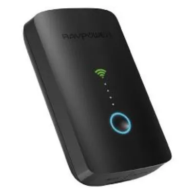 راوپاور FileHub N300 RP-WD03 با ظرفیت 6000 میلی‌آمپر ساعت و امکان شارژ بی‌ سیم