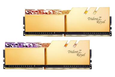 عکس جی اسکیل Trident Z Royal ظرفیت 64 گیگابایت (2x32) از نوع DDR4-4000