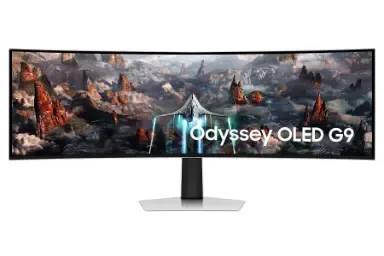 مقایسه ای او سی 34 اینچ مدل CU34G2X {request()->input('language_config')['common']['with']} سامسونگ 49 اینچ مدل Odyssey OLED G9
