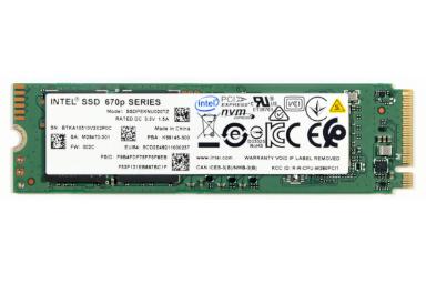 عکس اینتل 670P NVMe M.2 ظرفیت 512 گیگابایت