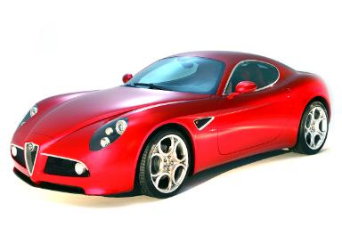 عکس اصلی آلفارومئو 8C Competizione مدل 2009