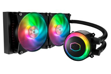 مقایسه کولر مستر MASTERLIQUID ML240R RGB با ایسوس ROG RYUO III 360 ARGB