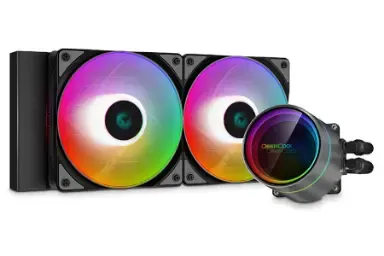 مقایسه کورسیر H100i ELITE CAPELLIX {request()->input('language_config')['common']['with']} دیپ کول CASTLE 240EX A-RGB