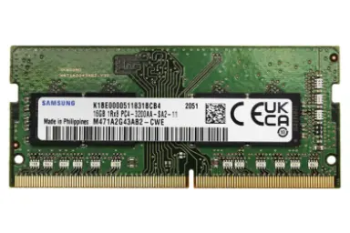 مقایسه سامسونگ M471A2G43AB2-CWE ظرفیت 16 گیگابایت از نوع DDR4-3200 با کینگستون LV32D4S2S8HD-8 ظرفیت 8 گیگابایت از نوع DDR4-3200