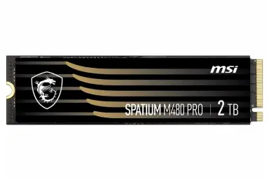 عکس ام اس آی SPATIUM M480 Pro NVMe M.2 ظرفیت 2 ترابایت