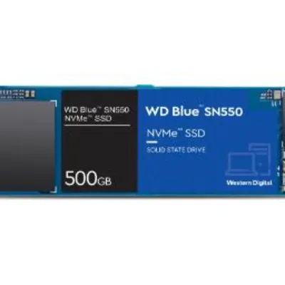 وسترن دیجیتال Blue SN550 NVMe M.2 ظرفیت 500 گیگابایت