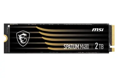 عکس ام اس آی SPATIUM M480 NVMe M.2 ظرفیت 2 ترابایت