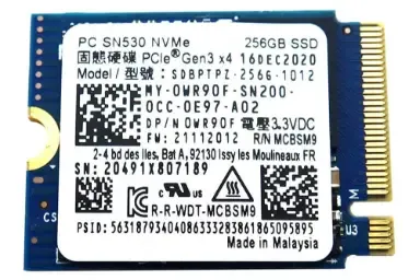 مقایسه Samsung 860 EVO {request()->input('language_config')['common']['with']} وسترن دیجیتال PC SN530 SDBPTPZ-256G NVMe M.2 ظرفیت 256 گیگابایت