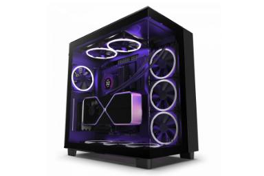 مقایسه کولر مستر MASTERBOX TD500 CRYSTAL با ان زی ایکس تی H9 Elite