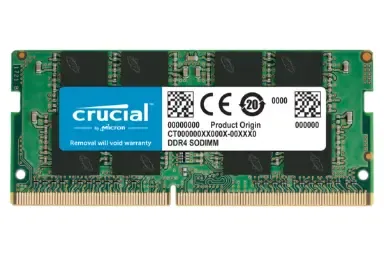 کروشیال CT16G4SFRA32A ظرفیت 16 گیگابایت از نوع DDR4-3200