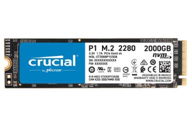 عکس کروشیال P1 NVMe M.2 ظرفیت 2 ترابایت