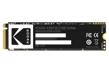 عکس کداک X350 NVMe M.2 ظرفیت 256 گیگابایت