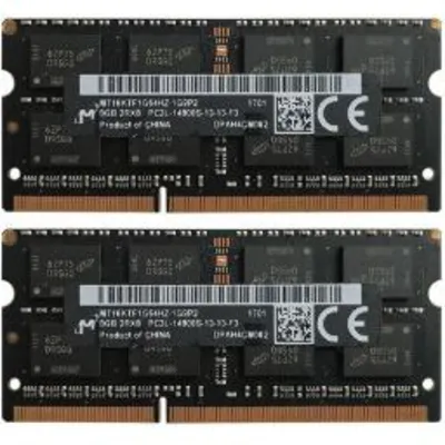 مایکرون MT16KTF1G64HZ-1G9P2 ظرفیت 16 گیگابایت (2x8) از نوع DDR3L-1866
