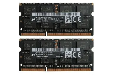 مایکرون MT16KTF1G64HZ-1G9P2 ظرفیت 16 گیگابایت (2x8) از نوع DDR3L-1866