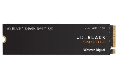 عکس اصلی وسترن دیجیتال Black SN850X NVMe M.2 ظرفیت 1 ترابایت