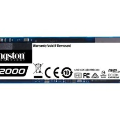 کینگستون A2000 NVMe M.2 ظرفیت 250 گیگابایت