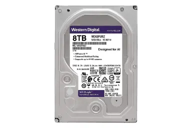 عکس وسترن دیجیتال Purple WD82PURZ ظرفیت 8 ترابایت