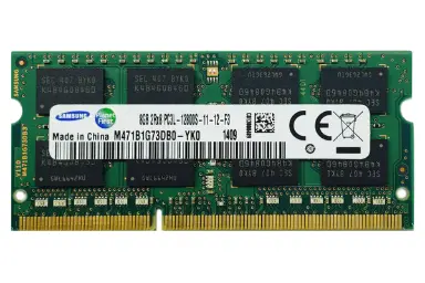 عکس سامسونگ M471B1G73DB0-YK0 ظرفیت 8 گیگابایت از نوع DDR3L-1600