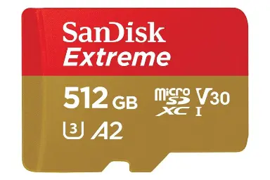 مقایسه سن دیسک microSDXC با ظرفیت 512 گیگابایت مدل Extreme V30 A2 کلاس 10 با ای دیتا microSDXC با ظرفیت 128 گیگابایت مدل Premier V10 A1 کلاس 10