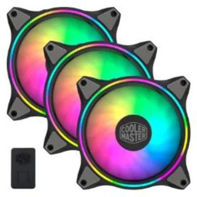 کولر مستر MasterFan MF120 Halo بسته 3 عددی