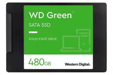 عکس وسترن دیجیتال Green WDS480G3G0A SATA 2.5 Inch ظرفیت 480 گیگابایت