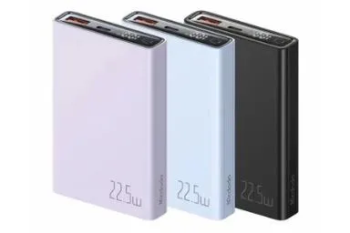 مقایسه Anker Zolo Power Bank 20000mAh 30W {request()->input('language_config')['common']['with']} مک دودو MC-2940 ظرفیت 10000 میلی‌آمپر ساعت