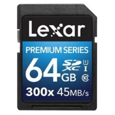 لکسار SDXC با ظرفیت 64 گیگابایت مدل Premium کلاس 10