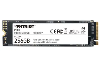 عکس پاتریوت P300 NVMe M.2 ظرفیت 256 گیگابایت